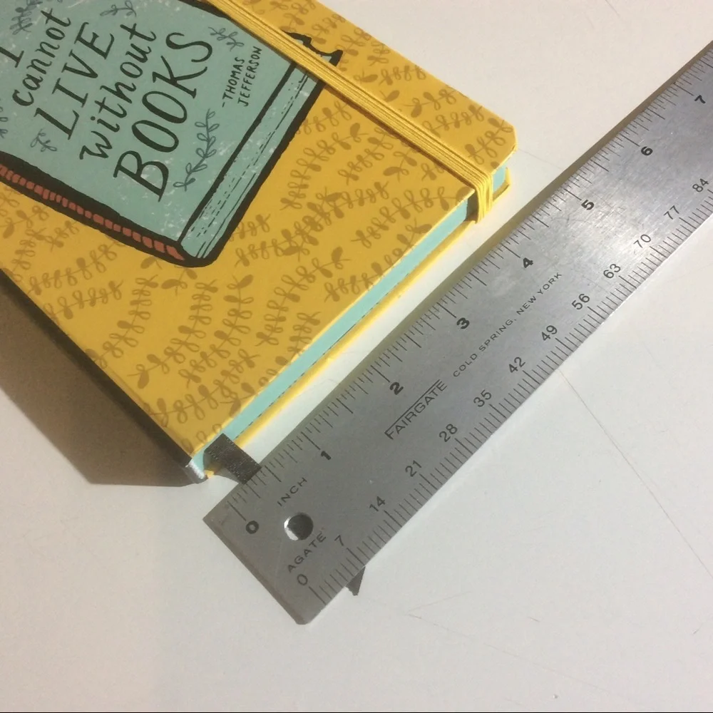 Nelson Line Blank Lined Notebook 160 White Pages
